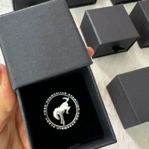 Pin de plata 5cm  personalizable