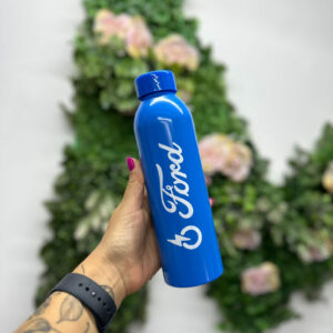 Cilindro metálico Moin Moin personalizado azul