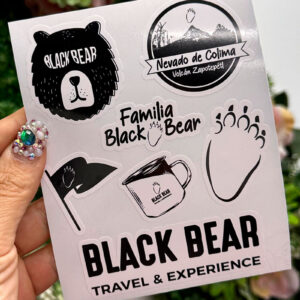 Plantilla de stickers impreso en vinil a prueba de agua