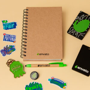 Kit corporativo de capacitación para colaboradores en bolsa tote mod-KPBBT010626