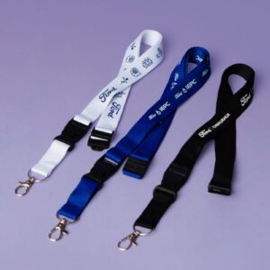 Lanyard personalizado con broche Identificación y visibilidad de marca mod-ATPLYD0106