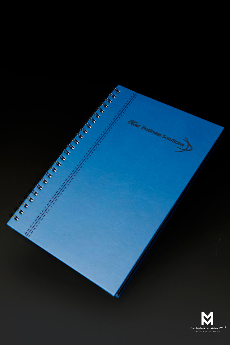Libreta profesional de espiral metálica de uso diario mod-ATPAB2405