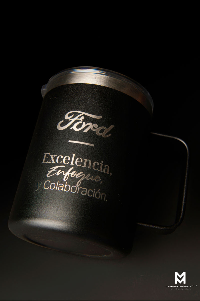 Taza metálica 500 ml para uso diario de alta durabilidad mod-APTMC2401